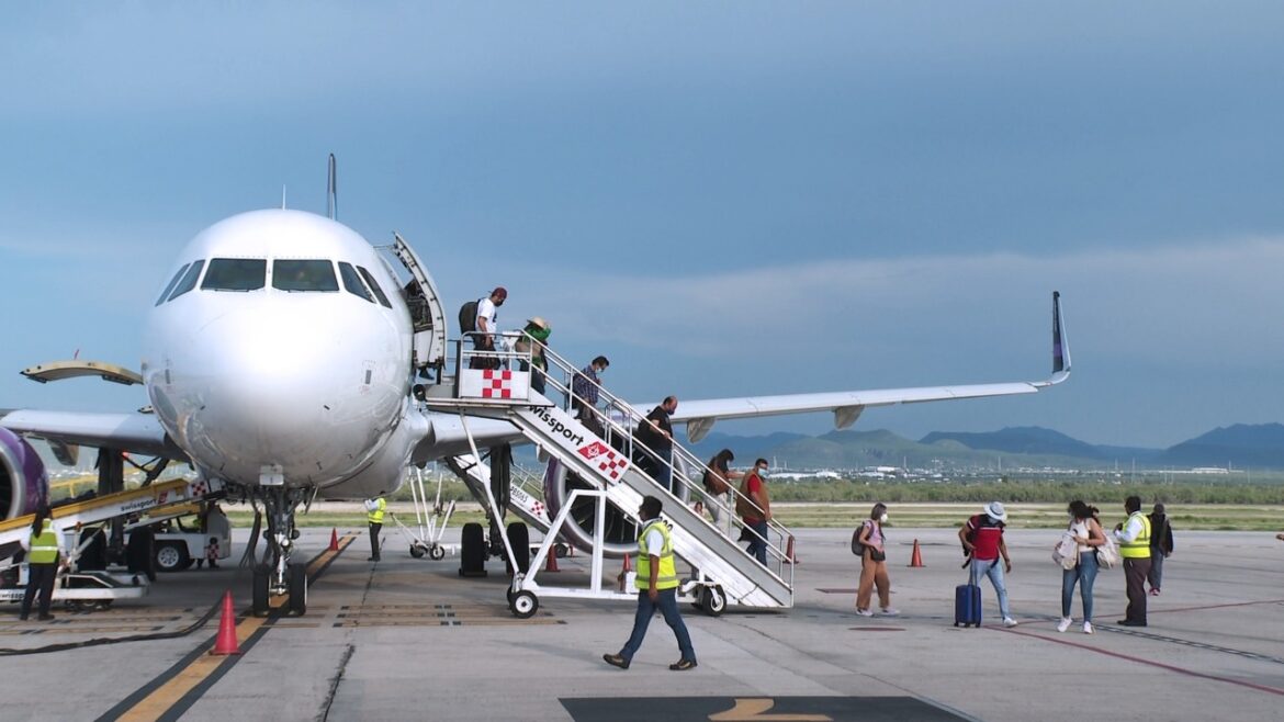 Aumenta el arribo de pasajeros vía aérea