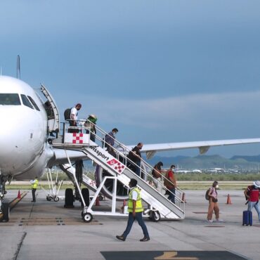 Aumenta el arribo de pasajeros vía aérea