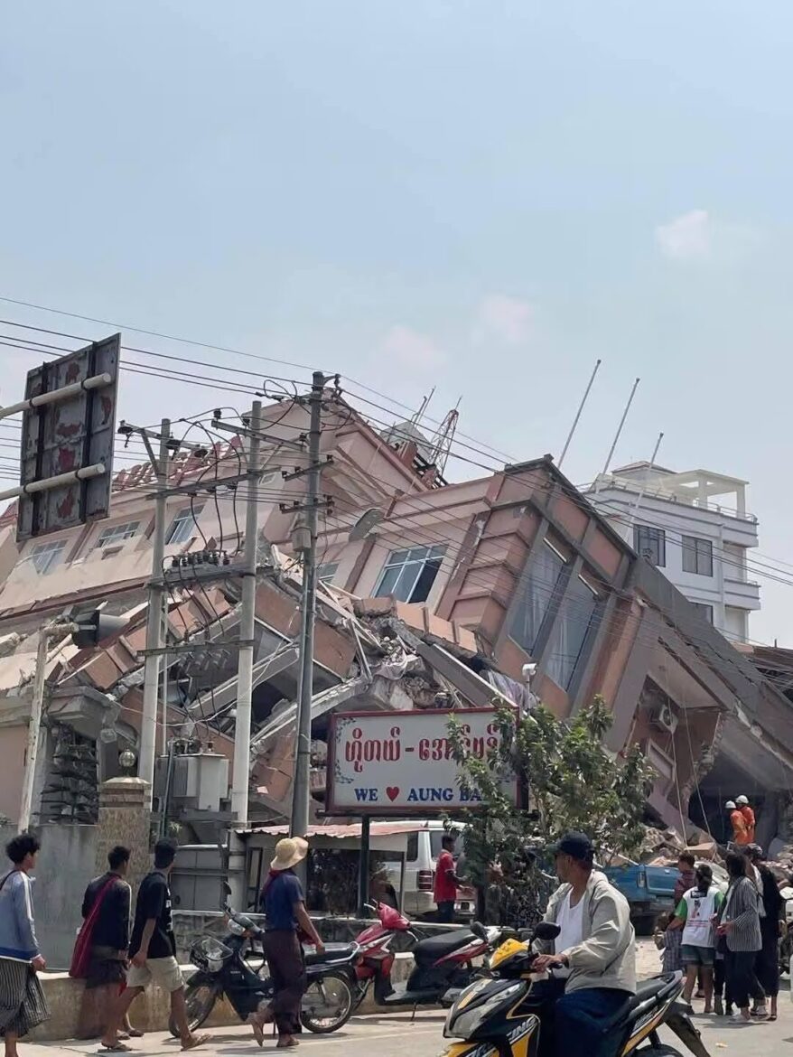 Myanmar en ruinas: La fuerza del terremoto y el sufrimiento humano