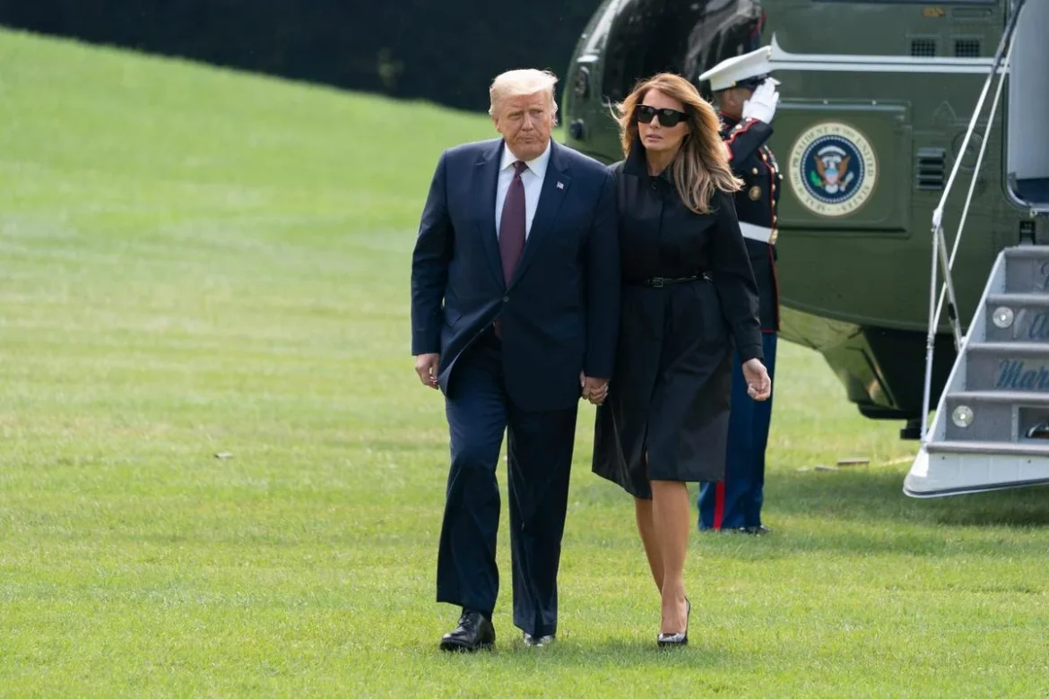 trump en el funeral del papa