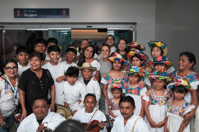 la presidenta en cancún