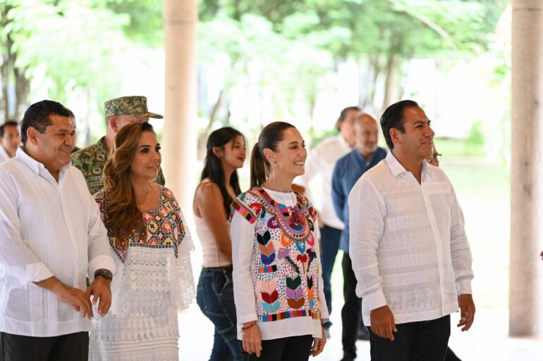 la presidenta en cancún